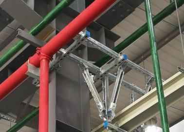 平顶山市该抗震支架的整体式支吊架结构协调性好